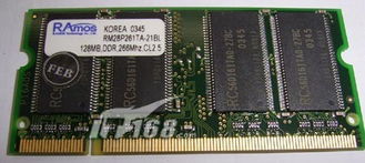 藍(lán)魔128MB DDR266 200pin內(nèi)存 經(jīng)典內(nèi)存產(chǎn)品回顧與IT168圖庫(kù)大全
